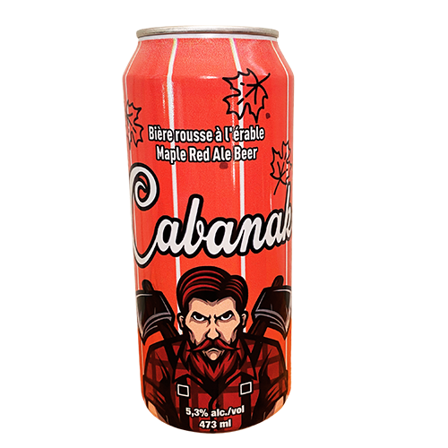 Cabanak - Rousse à l'érable - 5,3 % alc. / vol. - 473 ml