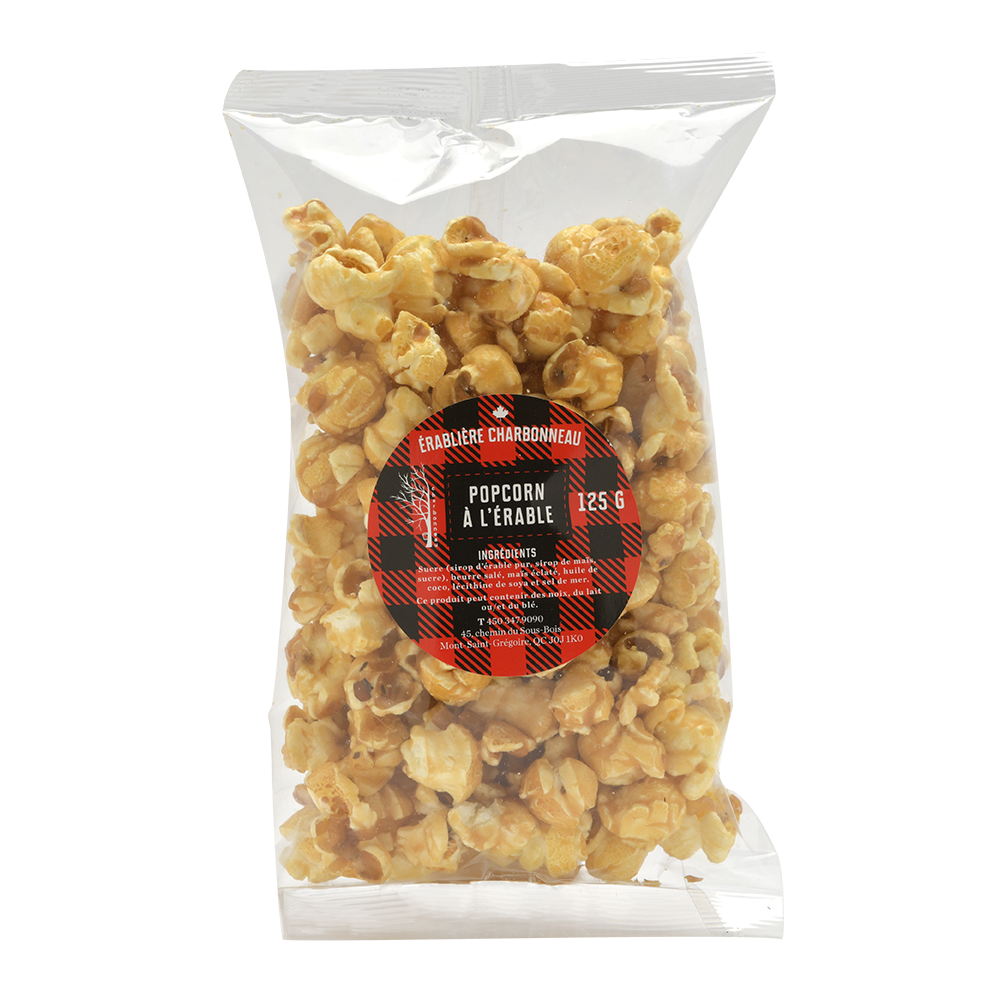 Popcorn à l'érable - 125 g