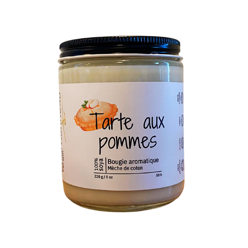 Tarte aux pommes - Bougie aromatique