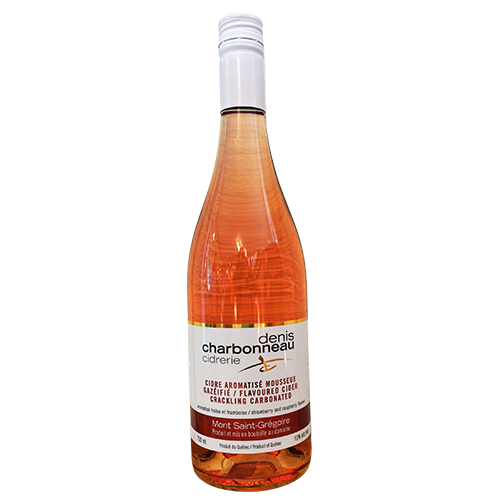 Le rosé - cidre pétillant -10 % alc. / vol. - 750 ml