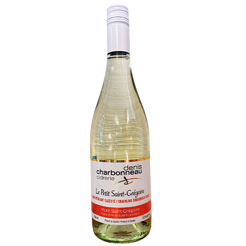 Le Petit St-Grégoire- cidre pétillant - 6,5 % alc. / vol. - 750 ml